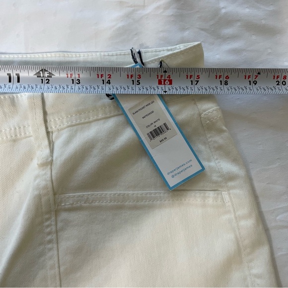 Draper James White Flare Wide Leg Jeans - Picture 5 of 6